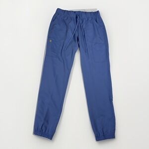 Scrubstar Womens Premium‎ Ultimate Joggers Size Medium Cirel Blue Elastic Waist